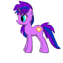 Size: 1600x1600 | Tagged: artist needed, safe, edit, imported from derpibooru, oc, oc only, oc:cyan nova fae, original species, pony, unicorn, 2020 community collab, derpibooru community collaboration, simple background, solo, standing, transparent background