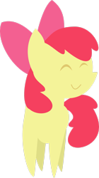Size: 1833x3270 | Tagged: safe, artist:secret-asian-man, imported from derpibooru, apple bloom, earth pony, pony, apple bloom's bow, bow, female, filly, hair bow, pointy ponies, simple background, solo, transparent background, vector