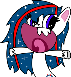 Size: 2820x3063 | Tagged: safe, artist:poniidesu, imported from derpibooru, oc, oc only, oc:nasapone, earth pony, pony, my little pony: pony life, /mlp/, absurd resolution, g4.5, high res, nasa, simple background, smiling, solo, transparent background