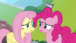 Size: 1920x1080 | Tagged: safe, imported from derpibooru, screencap, fluttershy, pinkie pie, 2 4 6 greaaat