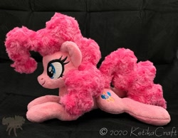 Size: 900x697 | Tagged: safe, artist:ketika, imported from derpibooru, pinkie pie, pony, irl, photo, plushie, solo