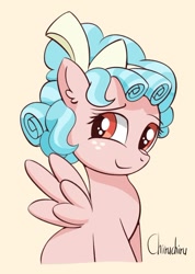 Size: 516x725 | Tagged: safe, artist:chiruchiru, imported from derpibooru, cozy glow, pegasus, pony, cozybetes, cute, female, looking at you, solo