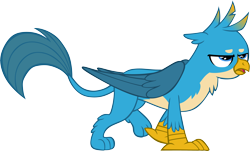 Size: 6304x3816 | Tagged: safe, artist:memnoch, imported from derpibooru, gallus, male, show accurate, simple background, solo, transparent background, unamused, vector