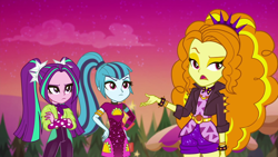 Size: 1920x1080 | Tagged: safe, imported from derpibooru, screencap, adagio dazzle, aria blaze, sonata dusk, equestria girls, equestria girls series, sunset's backstage pass!, spoiler:eqg series (season 2), female, the dazzlings