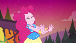 Size: 1920x1080 | Tagged: safe, imported from derpibooru, screencap, pinkie pie, equestria girls, equestria girls series, sunset's backstage pass!, spoiler:eqg series (season 2), female, solo