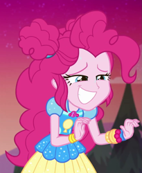 Size: 885x1078 | Tagged: safe, imported from derpibooru, screencap, pinkie pie, equestria girls, equestria girls series, sunset's backstage pass!, spoiler:eqg series (season 2), cropped, female, solo