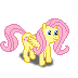 Size: 72x72 | Tagged: safe, artist:poniidesu, imported from derpibooru, fluttershy, pony, female, pixel art, simple background, solo, sprite, transparent background