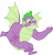 Size: 5820x6001 | Tagged: safe, artist:memnoch, imported from derpibooru, spike, dragon, the last problem, gigachad spike, male, older, older spike, simple background, solo, transparent background, winged spike, wings