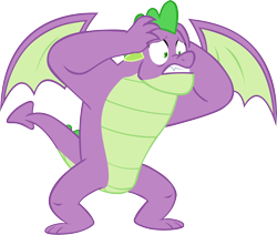 Size: 6968x5904 | Tagged: safe, artist:memnoch, imported from derpibooru, spike, dragon, the last problem, gigachad spike, male, older, older spike, simple background, solo, transparent background, winged spike, wings