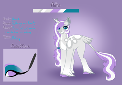 Size: 3500x2454 | Tagged: safe, artist:clay-bae, artist:nobleclay, imported from derpibooru, oc, oc only, oc:alto, pony, unicorn, implied gay, magical lesbian spawn, male, not twilight velvet, offspring, parent:fluttershy, parent:rarity, parents:flarity, reference sheet, solo, stallion