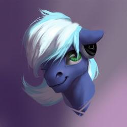 Size: 2756x2756 | Tagged: artist needed, safe, artist:marinavermilion, imported from derpibooru, oc, oc only, oc:moonlight drop, pegasus, pony, bust, cute, green eyes, happy, headphones, looking at you, male, one eye closed, portrait, realistic, solo, stallion, wink