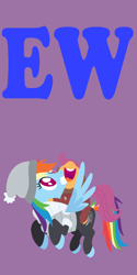 Size: 2000x4000 | Tagged: safe, anonymous artist, imported from derpibooru, part of a set, rainbow dash, scootaloo, pony, series:fm holidays, clothes, duo, female, happy new year, hat, holiday, hood, lineless, looking at something, looking up, new year, no pupils, nose in the air, open mouth, part of a series, purple background, simple background, vest, volumetric mouth