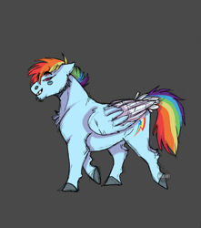 Size: 1060x1200 | Tagged: safe, artist:rahartist, imported from derpibooru, rainbow dash, pegasus, pony, female, hooves, mare