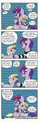 Size: 1280x3949 | Tagged: safe, artist:outofworkderpy, imported from derpibooru, dinky hooves, oc, oc:rising star, pony, unicorn, brony, clothes, comic, comic strip, family matters, female, filly, foal, horn, horn ring, magic suppression, male, mare, out of work derpy, outofworkderpy, prison outfit, prison stripes, stallion