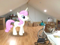 Size: 2046x1536 | Tagged: safe, edit, editor:topsangtheman, imported from derpibooru, twinkleshine, pony, unicorn, augmented reality, gameloft, irl, photo, ponies in real life