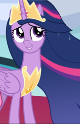 Size: 610x940 | Tagged: safe, imported from derpibooru, screencap, twilight sparkle, alicorn, pony, the last problem, cropped, crown, cute, ethereal mane, female, jewelry, princess twilight 2.0, regalia, solo, twiabetes, twilight sparkle (alicorn)