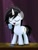Size: 600x790 | Tagged: safe, artist:jhayarr23, imported from derpibooru, oc, oc only, oc:soul glow, pony, unicorn, male, microphone, older, solo, stallion