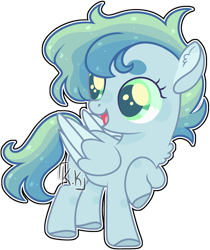 Size: 1928x2292 | Tagged: safe, artist:kurosawakuro, imported from derpibooru, oc, oc only, pony, base used, female, filly, magical gay spawn, offspring, parent:sky stinger, parent:soarin', simple background, solo, transparent background