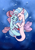 Size: 1400x2000 | Tagged: safe, artist:emiiambar, imported from derpibooru, ocellus, silverstream, seapony (g4), bubble, cute, diaocelles, diastreamies, disguise, disguised changeling, female, fins, jewelry, lesbian, necklace, ocellustream, open mouth, seaponified, seapony ocellus, seapony silverstream, shipping, smiling, species swap, underwater, water