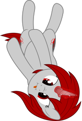 Size: 4000x5921 | Tagged: safe, artist:waveywaves, imported from derpibooru, oc, oc only, pony, scrunchy face, silly, simple background, solo, tongue out, transparent background