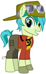 Size: 2000x3200 | Tagged: safe, edit, editor:crisx284, imported from derpibooru, sandbar, pony, digimon, digimon frontier, goggles, male, simple background, solo, takuya kanbara, transparent background