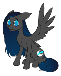 Size: 1017x1266 | Tagged: safe, artist:irredeemably_soft, derpibooru exclusive, imported from derpibooru, oc, oc only, unnamed oc, pegasus, pony, 2020 community collab, derpibooru community collaboration, chest fluff, colored pupils, male, simple background, solo, transparent background