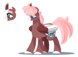 Size: 1600x1178 | Tagged: safe, artist:torusthescribe, imported from derpibooru, oc, oc only, oc:sky dancer, pegasus, pony, male, offspring, parent:fluttershy, parent:trouble shoes, parent:troubleshoes clyde, parents:troubleshy, simple background, solo, stallion, transparent background