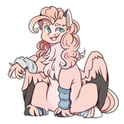 Size: 1024x1024 | Tagged: safe, artist:eggymy, imported from derpibooru, oc, pegasus, pony, female, leg warmers, mare, simple background, solo, transparent background