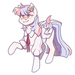 Size: 1024x1024 | Tagged: safe, artist:eggymy, imported from derpibooru, oc, pegasus, pony, clothes, female, mare, shirt, simple background, solo, transparent background