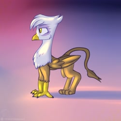 Size: 2000x2000 | Tagged: safe, artist:endelthepegasus, imported from derpibooru, gilda, griffon, female, sketch, solo