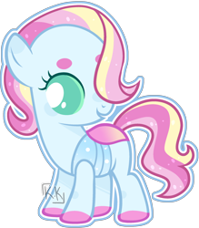 Size: 2064x2360 | Tagged: safe, artist:kurosawakuro, imported from derpibooru, oc, oc only, changepony, hybrid, pony, base used, female, filly, magical lesbian spawn, offspring, parent:coconut cream, parent:ocellus, simple background, solo, transparent background