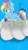 Size: 576x1024 | Tagged: safe, artist:crystal flame, imported from derpibooru, rainbow dash, pegasus, pony, leak, spoiler:g5, accessories, accessory, bracer, cloud, colored wings, female, fluffy, g5, g5 concept leak style, g5 concept leaks, hooves, jewelry, multicolored wings, rainbow, rainbow dash (g5 concept leak), rainbow dash (g5), rainbow wings, redesign, sky, solo, standing on a cloud, standing on cloud, tiara, wings