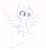 Size: 2600x2800 | Tagged: safe, artist:starmaster, imported from derpibooru, lyra heartstrings, alicorn, pony, alicornified, female, lyracorn, race swap, sketch, smiling, solo, wings