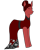 Size: 1000x1250 | Tagged: safe, artist:costello336, imported from derpibooru, oc, oc only, earth pony, pony, black and red, clothes, red and black, red and black oc, simple background, solo, transparent background