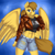 Size: 3316x3335 | Tagged: safe, artist:brushstroke, imported from derpibooru, oc, oc only, anthro, pegasus, abs, belly button, clothes, commission, ear fluff, female, jacket, looking at you, midriff, panties, pegasus oc, shirt, shorts, smiling, smiling at you, solo, thong, underwear, wings