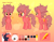 Size: 6120x4716 | Tagged: safe, artist:2pandita, imported from derpibooru, oc, oc only, oc:fast fire, pegasus, pony, absurd resolution, female, mare, reference sheet, solo