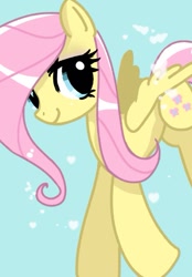 Size: 425x609 | Tagged: safe, artist:tomizawa96, imported from derpibooru, fluttershy, pegasus, pony, cute, solo