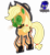 Size: 3840x4154 | Tagged: safe, artist:damlanil, imported from derpibooru, applejack, earth pony, pony, boots, clothes, collar, commission, cowboy hat, cutie mark collar, female, gas mask, hat, hazmat pony drone, heart, heart eyes, latex, looking at you, mare, mask, raised hoof, rubber, rubber drone, shiny, shiny mane, shoes, show accurate, simple background, solo, transformation, transparent background, vector, wingding eyes