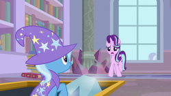 Size: 1920x1080 | Tagged: safe, imported from derpibooru, screencap, starlight glimmer, trixie, the ending of the end