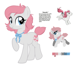 Size: 2468x2100 | Tagged: safe, artist:hippykat13, artist:peachesandcreamated, artist:sabokat, edit, imported from derpibooru, snuzzle, pony, 1000 hours in ms paint, base used, bow, choker, cute, g1, g1 backstory, g1 to g4, g4, generation leap, high res, ms paint, my little pony fact file, official, ribbon, short hair, short mane, short tail, simple background, snuzzlebetes, tail bow, white background