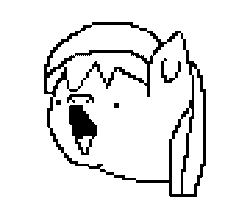 Size: 900x800 | Tagged: safe, artist:mlpfun, imported from derpibooru, oc, oc only, oc:urcku, earth pony, pony, animated, frame by frame, pog, pogchamp, poggers, simple background, solo, squigglevision, transparent background, undertale
