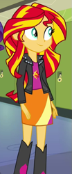 Size: 285x683 | Tagged: safe, imported from derpibooru, screencap, sunset shimmer, equestria girls, rainbow rocks, cropped