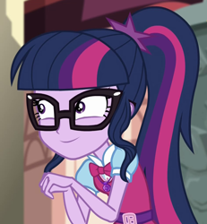 Size: 944x1022 | Tagged: safe, imported from derpibooru, screencap, sci-twi, twilight sparkle, equestria girls, movie magic, spoiler:eqg specials, cropped, cute, solo, twiabetes