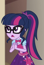 Size: 612x904 | Tagged: safe, imported from derpibooru, screencap, sci-twi, twilight sparkle, equestria girls, movie magic, spoiler:eqg specials, cropped, solo