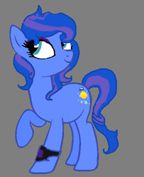 Size: 437x539 | Tagged: safe, artist:captainsnarkyninja, imported from derpibooru, oc, oc only, oc:galaxy, earth pony, pony, earth pony oc, female, solo, solo female