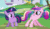 Size: 534x313 | Tagged: safe, imported from derpibooru, screencap, princess cadance, twilight sparkle, alicorn, pony, unicorn, a canterlot wedding, season 2, animated, butt, butt shake, canterlot, clap your hooves, cute, cutedance, female, filly, filly twilight sparkle, foal, gif, ladybugs-awake, plot, sunshine sunshine, teen princess cadance, twiabetes, young twilight, younger