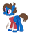 Size: 496x584 | Tagged: safe, artist:roachtoon, edit, imported from derpibooru, oc, oc only, oc:cobolt sky, oc:roachtoon, pegasus, pony, base used, cobolt sky, jacket, simple background, solo, standing, varsity jacket, white background