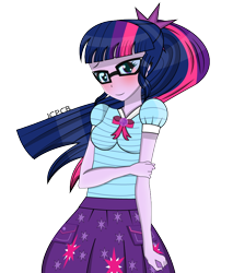 Size: 768x902 | Tagged: safe, artist:jcpreactyt, imported from derpibooru, sci-twi, twilight sparkle, equestria girls, equestria girls series, adorable face, clothes, cute, glasses, purple, purple eyes, simple background, skirt, solo, transparent background