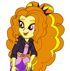 Size: 980x997 | Tagged: safe, artist:gmaplay, imported from derpibooru, adagio dazzle, equestria girls, equestria girls series, find the magic, spoiler:eqg series (season 2), spoiler:eqg specials, adoragio, cute, music festival outfit, photo, simple background, solo, transparent background