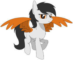 Size: 1854x1536 | Tagged: safe, artist:lonebigcity, imported from derpibooru, oc, oc only, oc:samara lavochkin soyuz, pegasus, pony, flying, simple background, solo, transparent background